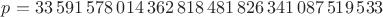 $p = 33\,591\,578\,014\,362\,818\,481\,826\,341\,087\,519\,533$