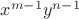 $x^{m-1} y^{n-1}$