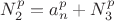 $$N_2^p=a_n^p+N_3^p$$