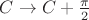 $\[C \to C + \frac{\pi }{2}\]$