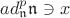 $ad_{\mathfrak{n}}^p\mathfrak{n}\ni x$