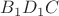 $B_1D_1C$