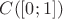 $C([0;1])$