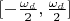 $[-\frac {\omega_d} {2},\frac {\omega_d} {2}]$