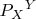 ${P_X}^Y$