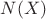 $N(X)$