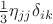 $\frac 1 3\eta_{jj}\delta_{ik}$