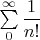 $\sum\limits_0^{\infty}\dfrac1{n!}$
