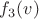 $f_3(v)$