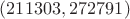 $(211303, 272791)$