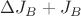 $\Delta J_B + J_B$ $\Delta J_B + J_B$