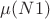 $\mu(N1)$
