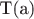 T(a)
