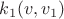 $k_1(v,v_1)$ $k_1(v,v_1)$
