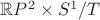 $\mathbb{R}P^2\times S^1/T$
