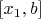 $[x_1,b]$