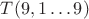$T(9,1\ldots9)$