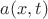 $a(x,t)$