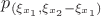 $p_{(\xi_{x_1},\xi_{x_2}-\xi_{x_1})}$
