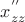 $x^{''}_{zz}$