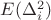 $E(\Delta_i^2)$