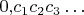 $0{,}c_1c_2c_3\ldots$
