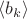 $\langle b_k\rangle$