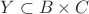 $Y\subset B\times C$ $Y\subset B\times C$