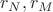 $r_N,r_M$ $r_N,r_M$