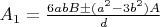 $A_1=\frac{6abB\pm (a^2-3b^2)A}{d}$