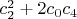 $c_2^2+2 c_0 c_4$