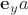 $\mathbf e_y a$