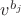 $v^{b_j}$