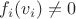 $f_i(v_i)\ne 0$
