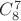 $C_8^7$