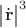 $\begin{vmatrix}
\dot {\mathbf r}
\end{vmatrix}^3$