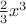 $\frac 23x^3$