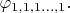 \varphi_{1,1,1 \ldots ,1} .