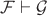 $\mathcal F \vdash \mathcal G$
