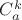 $C_a^k$