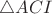 \triangle{ACI}