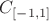 $C_{[-1,1]}$
