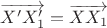$\overrightarrow {X'X'_1}=\overrightarrow{XX_1}$