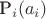 P_i({a_i})