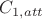 $C_{1,att}$