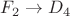 $F_2 \to D_4$