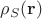 $\rho_{S}(\mathbf{r})$