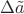 $\Delta\tilde a$