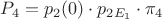 $P_4=p_2(0) \cdot p_{2E_1} \cdot \pi_4$