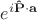 $e^{i\mathbf{\hat P \cdot a}}$